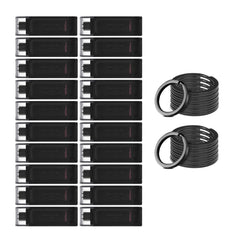 Kingston DataTraveler 70 USB 3.2 Flash Drive with Lightweight Design (128GB, Black, 20-Pack) Bundle