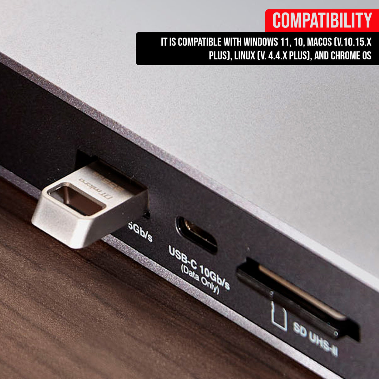 Kingston 64GB DataTraveler Micro USB Metal Flash Drive (20-Pack) and Keyrings (20-Pack) Bundle