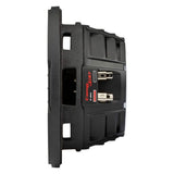 Kicker CompRT 6.75-Inch 2 Ohm Red Double Stitch Subwoofer with Heat Management (Black)
