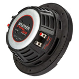 Kicker CompRT 8-Inch 2 Ohm DVC Red Double Stitch Subwoofer with Heat Management (Black)
