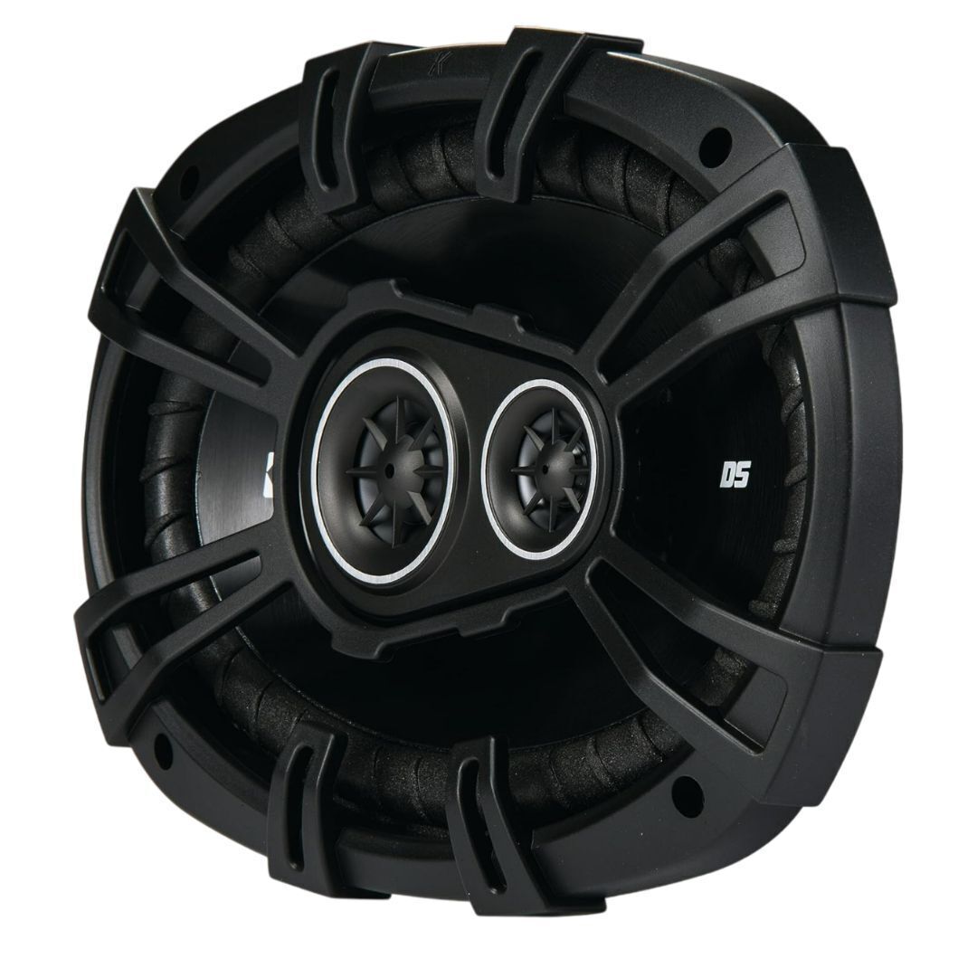 Kicker DSC6930 DS Series 6x9-Inch Pair of 4 Ohm Stamped Steel Framework Triaxial Speakers (Black)