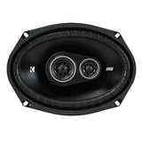 Kicker DSC6930 DS Series 6x9-Inch Pair of 4 Ohm Stamped Steel Framework Triaxial Speakers (Black)