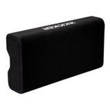 Kicker Down-Firing 8-Inch CompRT 2-Ohm TRTP Red Double Stitch Subwoofer Enclosure (Black)