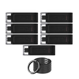 Kingston DataTraveler 70 USB 3.2 Flash Drive with Lightweight Design (64GB, Black, 5-Pack) Bundle