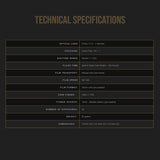 Ilford Ilfocolor Rapid Half Frame Single-Use Camera with 31mm Lens (Black, 2-Pack) Bundle