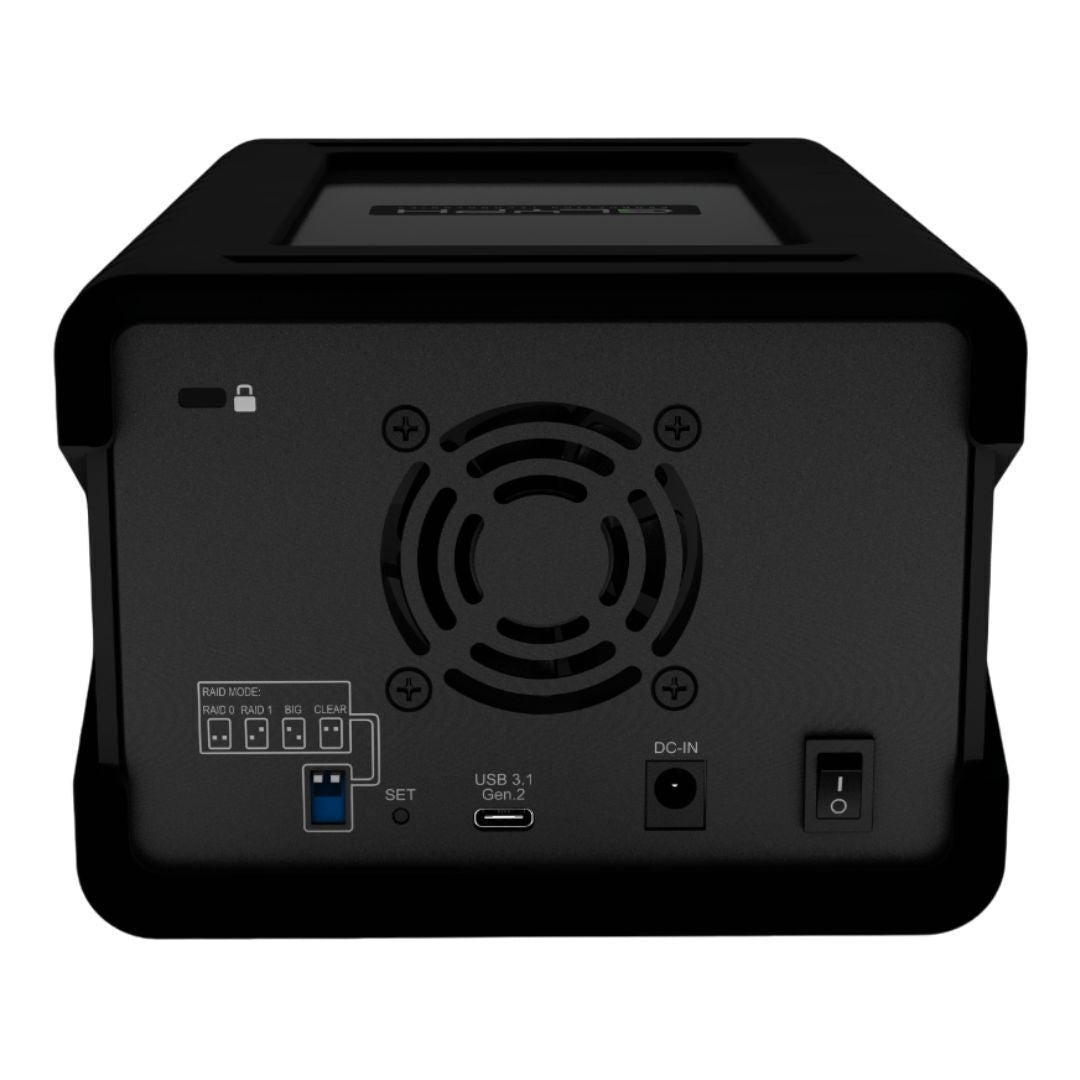 Glyph Blackbox Pro Raid Desktop Drive with Thunderbolt 3 Interface and 7200 RPM (40TB, Black)