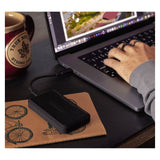 Glyph Atom Pro Portable Thunderbolt 3 NVMe SSD V2 with 2800 MBPS Transfer Speeds (4TB, Black)