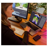 Glyph Atom Pro Portable Thunderbolt 3 NVMe SSD V2 with 2800 MBPS Transfer Speeds (4TB, Black)