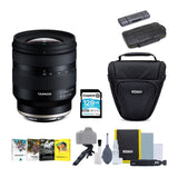 Tamron B060X 11 to 20mm F2.8 Di III-A Lens for Fujifilm X APS-C Cameras with Software Suite Bundle