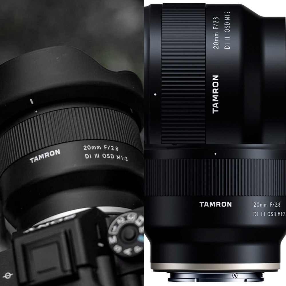 Tamron 20mm F2.8 Di III OSD Wide-Angle Prime Lens with Software Suite and Card Reader Bundle