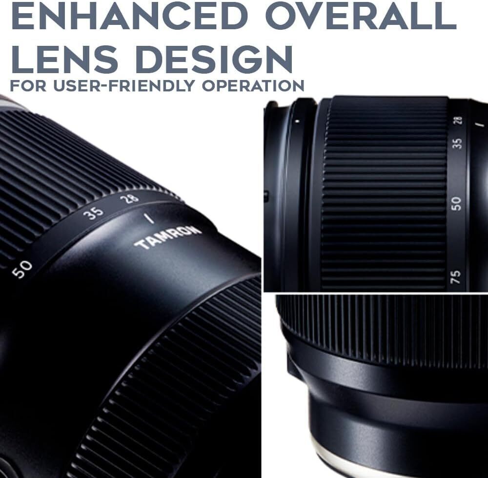 Tamron 24mm F2.8 Di III OSD Wide-Angle Prime Lens for Sony E-Mount with Software Suite Bundle