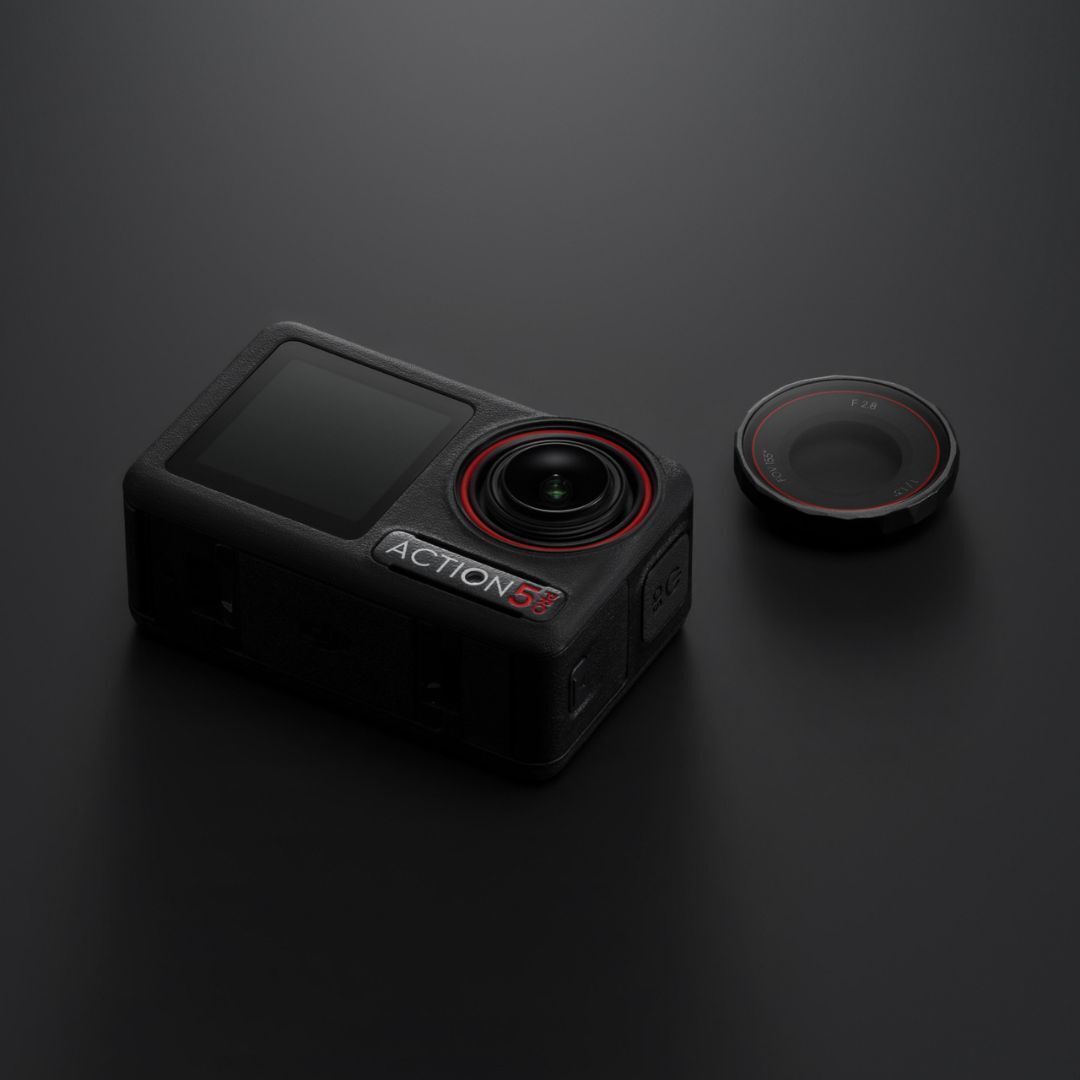 DJI Osmo Action 5 Pro Glass Lens Cover with AF Coating, Stain and Scratch-Resistance