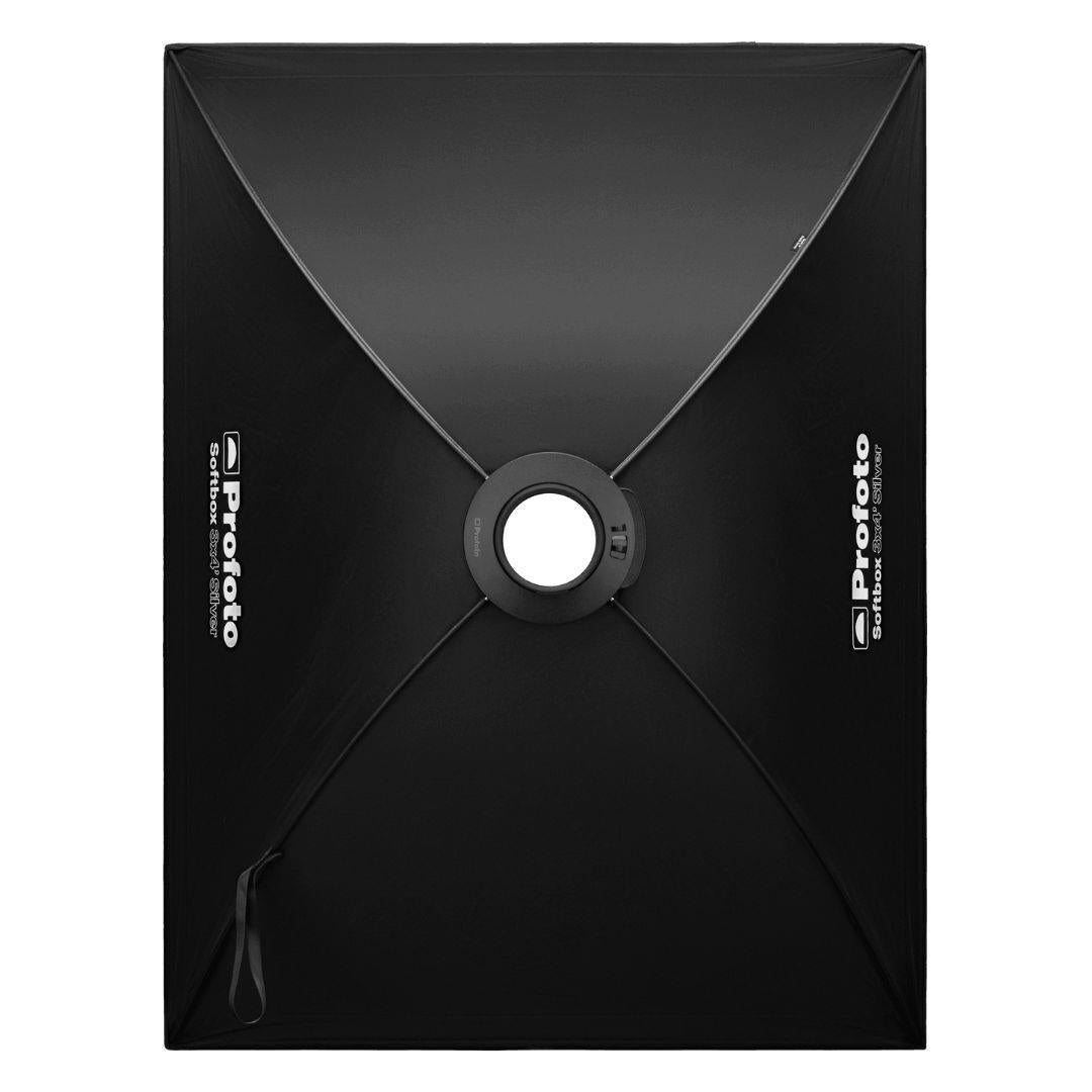Profoto Softbox 3x4 Feet Rectangular with Recessed Front and Removable Diffuser (Silver)