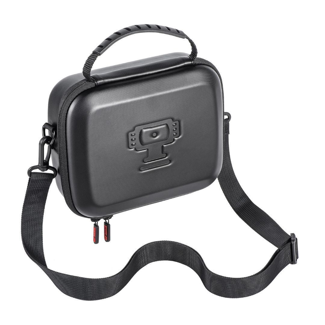 STARTRC PU Storage Bag for DJI Osmo Pocket 3 Action Camera with Water-Resistant Design (Black)