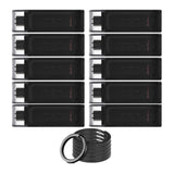 Kingston DataTraveler 70 USB 3.2 Flash Drive with Lightweight Design (64GB, Black, 10-Pack) Bundle