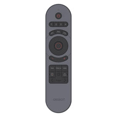 OBSBOT Smart Wireless Remote Controller with USB-A Dongle and Intuitive Buttons for Tiny 2 (Gray)