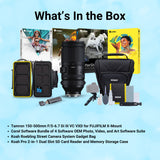 Tamron 150-500mm f5-6.7 Di III VC VXD Lens for Sony Full-Frame Mirrorless Camera Bundle