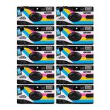 Ilford Ilfocolor Rapid Half Frame Single-Use Camera with 31mm Lens (Black, 10-Pack) Bundle