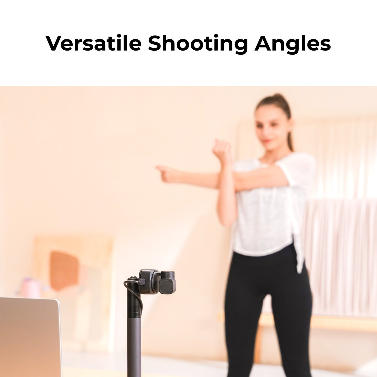 OBSBOT Tiny 2 Lite AI-Powered 4K PTZ Webcam with Advanced CMOS Sensor and Preset Modes Bundle