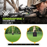 Vortex Crossfire II 2-7x32 Crossbow Scope with Vortex Bantam HD 6.5 x 32 Youth Binocular Bundle