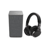 Philips Audio W6205 Wireless Home Speaker with Philips H9505BK Over-Ear Wireless Headphones Bundle