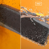 Philips S7807 Wireless Bluetooth Speaker with Philips H9505BK Over-Ear Wireless Headphones Bundle