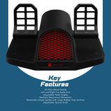 Honeycomb Aeronautical Charlie Rudder Pedals with Adjustable Tension Knob and Aluminum Body Bundle