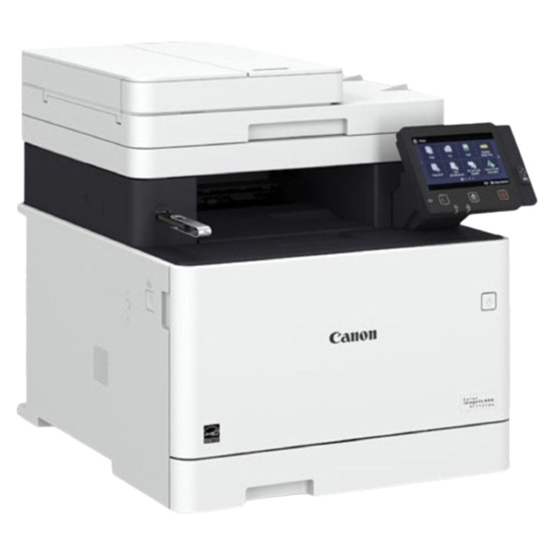 Canon Color imageCLASS MF743Cdw All-in-One Duplex Laser Printer (White/Black) (Certified Refurbished)
