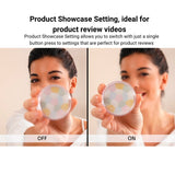 Sony ZV-1 II Vlog Camera for Content Creators and Vloggers (White) with 64GB SDXC Memory Card Bundle