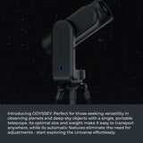 Unistellar Odyssey Compact and Fully Automated Smart Telescope with Nikon Optics (Black) Bundle