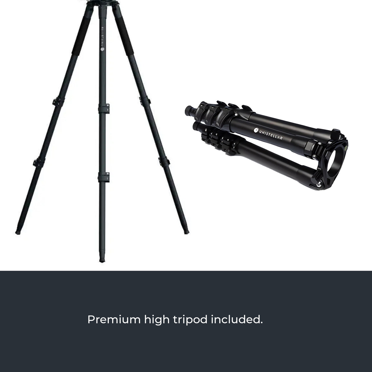 Unistellar Odyssey Pro Compact Smart Telescope with Nikon Eyepiece Technology (Black) Bundle