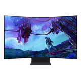Samsung Odyssey Ark 2nd Generation UHD 165Hz Quantum Mini-LED Curved 55-Inch Gaming Monitor (Black)