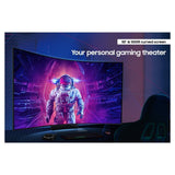 Samsung Odyssey Ark 2nd Generation UHD 165Hz Quantum Mini-LED Curved 55-Inch Gaming Monitor (Black)