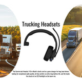 Garmin dezl Ergonomic Headset 110 for Truckers with LED Flashlight (Black, Single-Ear) Bundle