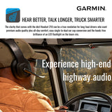 Garmin dezl Ergonomic Headset 210 for Truckers with LED Flashlight (Black, 2-In-1 Edition) Bundle