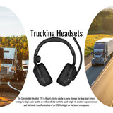 Garmin dezl Ergonomic Headset 210 for Truckers with LED Flashlight (Black, 2-In-1 Edition) Bundle