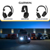 Garmin dezl Ergonomic Headset 210 for Truckers with LED Flashlight (Black, 2-In-1 Edition) Bundle