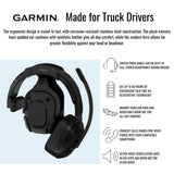 Garmin dezl Ergonomic Headset 210 for Truckers with LED Flashlight (Black, 2-In-1 Edition) Bundle