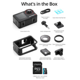 DJI Osmo Action 5 Pro Standard Combo with 47GB Storage & 155° FOV and 64GB MicroSD Card Bundle