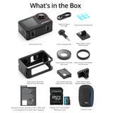 DJI Osmo Action 5 Pro Standard Combo with Extra 1950 mAh Battery,128GB MicroSD Card and Case Bundle