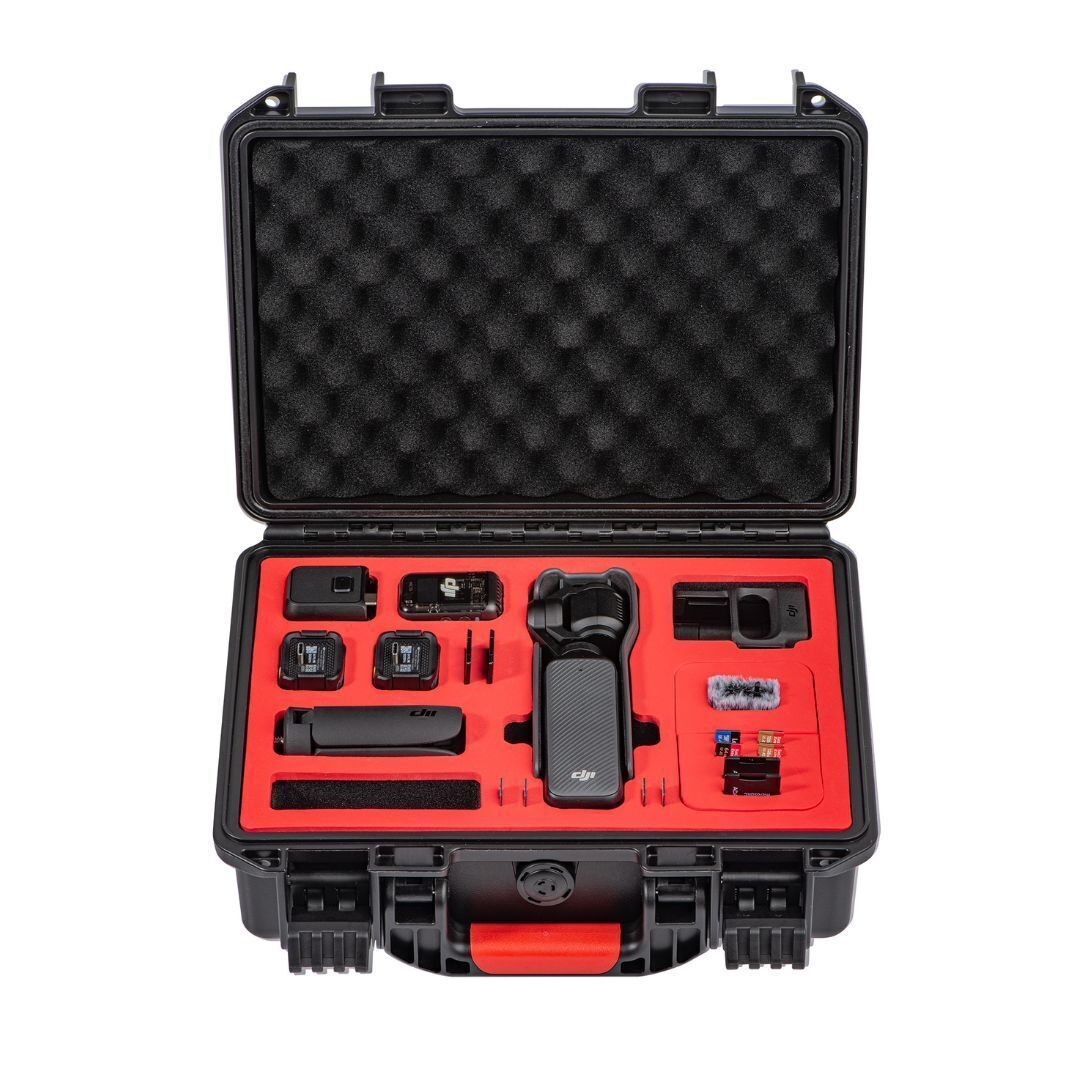 STARTRC Waterproof Hard Case for DJI Osmo Pocket 3 Action Camera and Accessories (Black)
