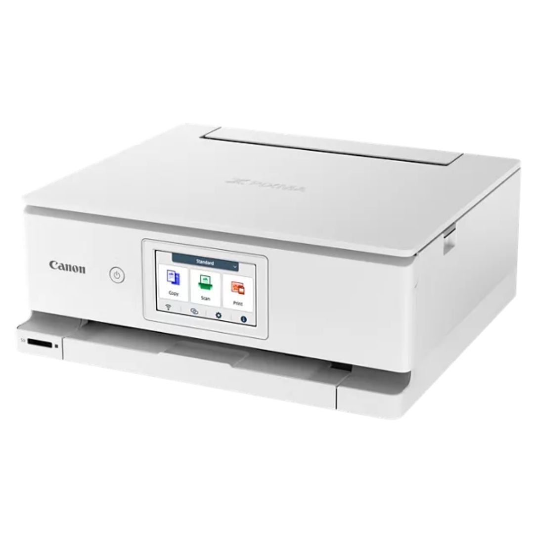 Canon PIXMA TS8820 Wireless 3-In-1 Home Printer with 4.3-Inch Color LCD Touchscreen (White)