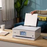 Canon PIXMA TS8820 Wireless 3-In-1 Home Printer with 4.3-Inch Color LCD Touchscreen (White)