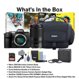 Nikon Z6III FX-Format Mirrorless Camera Body with Nikon NIKKOR Z Lens, Memory Card, and Bag Bundle