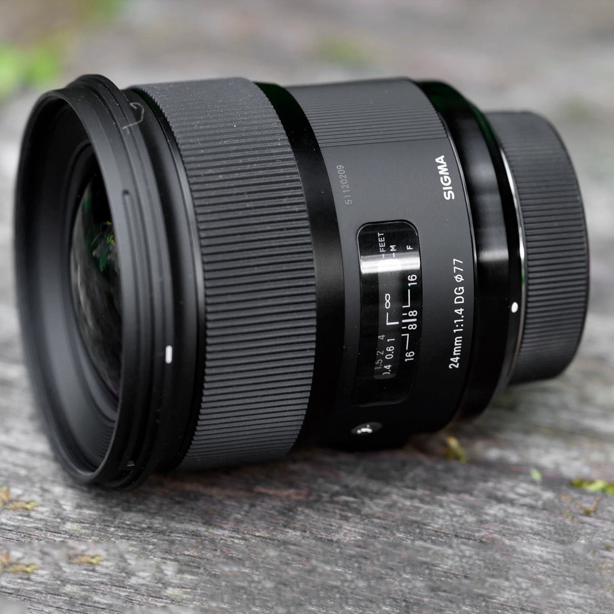 Sigma 24mm F1.4 DG HSM Art Lens with USB Dock, Camera Bag, 64GB Memory Card, and 77mm Filter Bundle