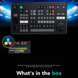 Blackmagic Design DaVinci Replay Resolve Editor for Fast Multi-Cam Editing (Black) Bundle