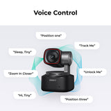 OBSBOT Tiny 2 AI-Powered PTZ 4K Webcam with Smart Remote Controller and USB-C Expansion Hub Bundle