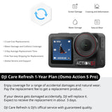 DJI Care Refresh 1-Year Plan for Osmo Action 5 Pro (Physical Card)