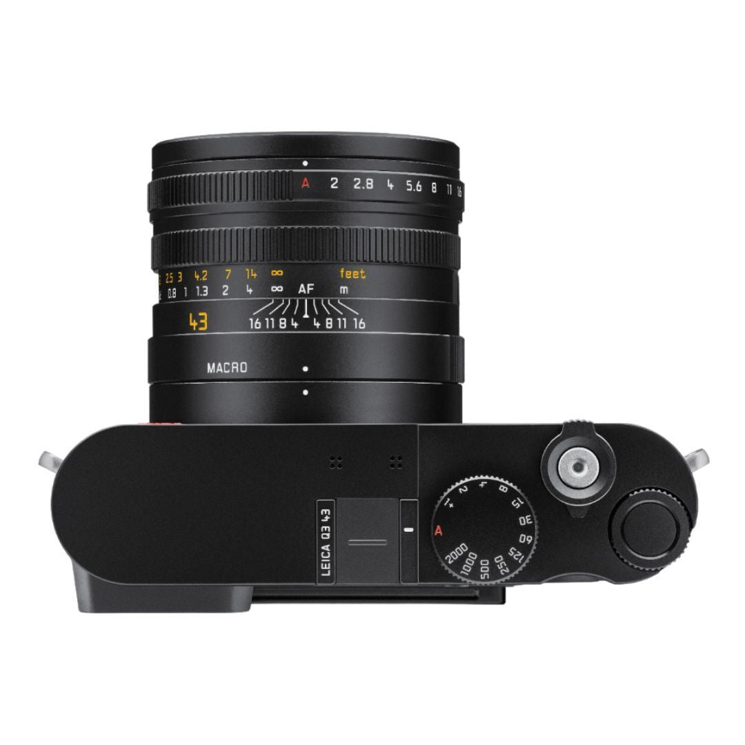 Leica Q3 43 Full-Format Camera with APO-Summicron 43mm F2 Aspherical Lens and Compact Design (Black)