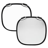 Profoto Collapsible Reflector Silver-White with Ergonomic Handles and Foldable Metal Frame (Medium)